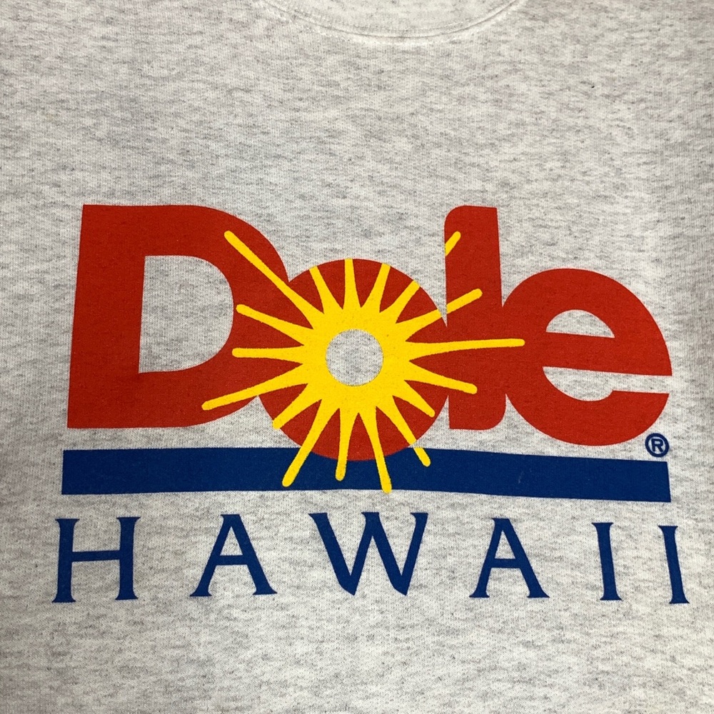 🚫SOLD•E✝️SY🚫 Vintage DOLE Hawaii Crewneck TPIBS - Picture 5 of 8